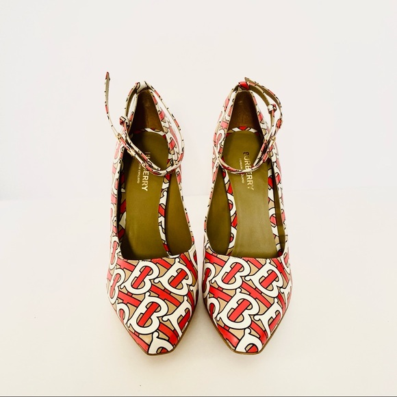 NWT: BURBERRY | Classic TB Monogram Pumps - Picture 3 of 9